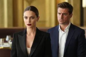 Марта Кравченко у чорному смокінгу на банкеті — історія про те, як вийти з тіні чоловіка та стати відомою письменницею.