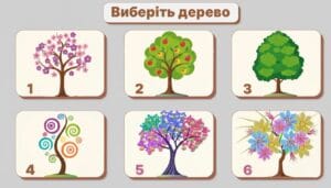 Психологічний тест особистості онлайн - виберіть одне із 6ти дерев